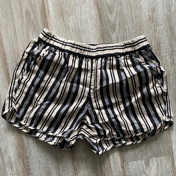 Madewell striped linen shorts - Picture 4 of 6